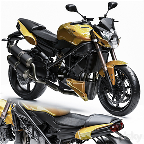  Ducati Streetfighter 机车